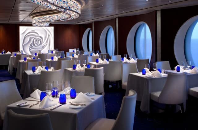 Blu Restaurant, Celebrity Cruises Aqua Class