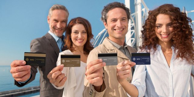 MSC Voyagers Club Karten