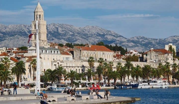 Das Kreuzfahrtziel Split bietet eine wunderbare Altstadt