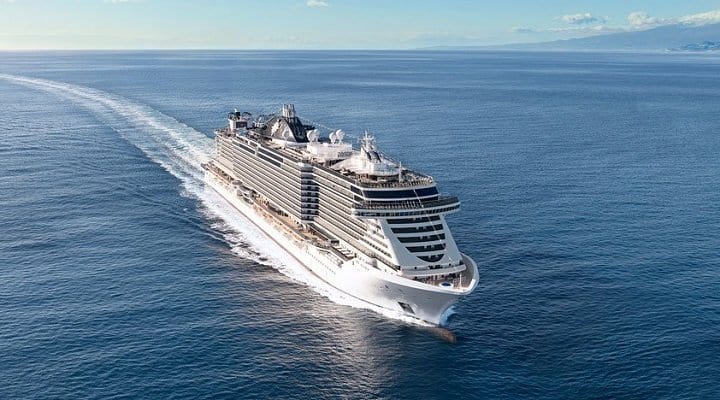 Die neue „MSC Virtuosa“ ist das vierte Schiff der Meraviglia-Klasse