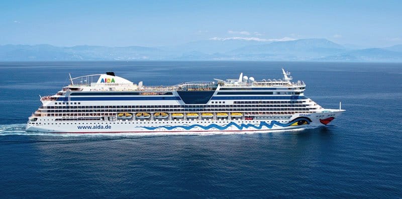Von der Karibik nach Hamburg: 19 Tage AIDA ab €1.899 mit Flug aidaluna-aidacruises-aussen