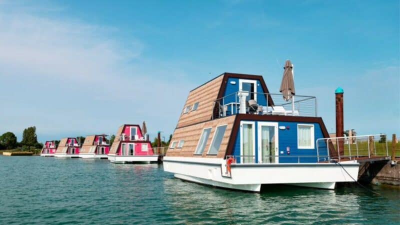 Hausboote des Marina Azzurra Resort