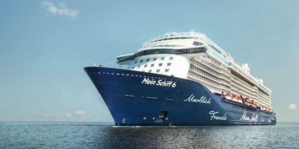 Corona Kreuzfahrtabbruch der Mein Schiff 6 in Dubai mein-schiff-6