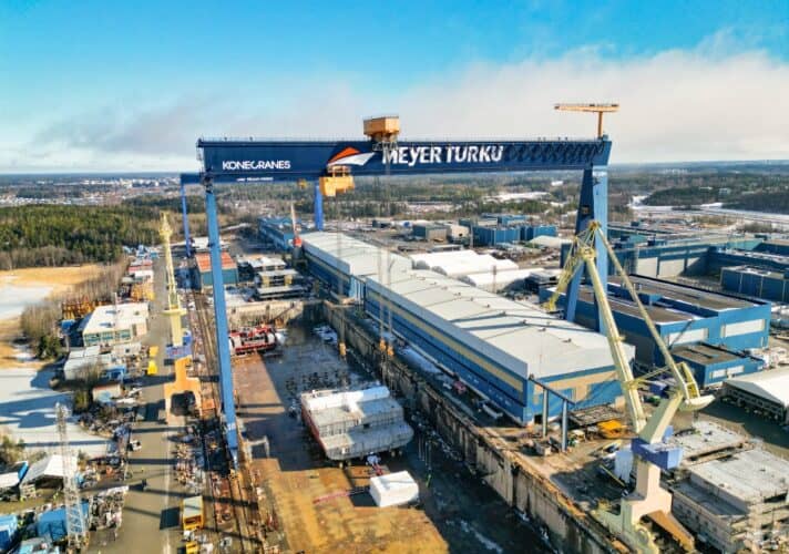 Die Meyer Turku Werft wird die Mein Schiff 7 bauen