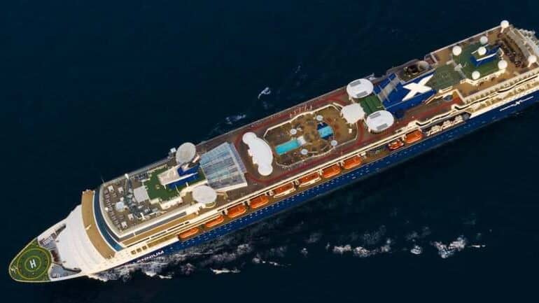 Mittelmeerkreuzfahrt ab Barcelona: 11 Tage Celebrity Infinity ab nur €560 celebrity-infinity-oben