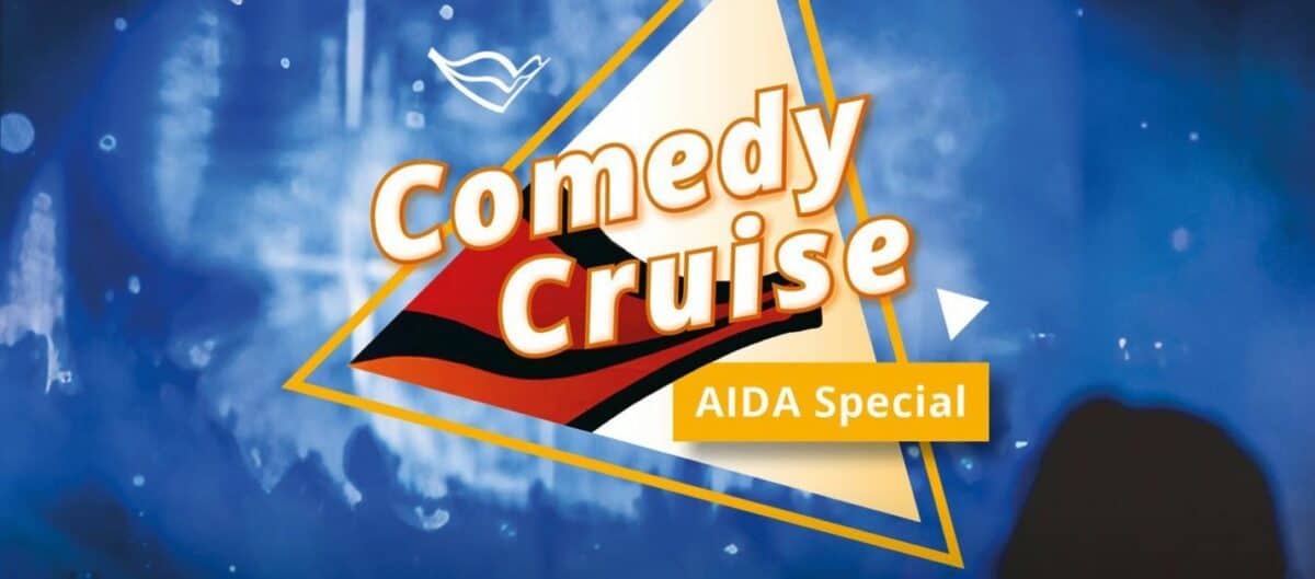 Da gibts jede Menge zu lachen. Die AIDA Comedy Kreuzfahrt im Juni und Juli 2024 (c) AIDA Cruises