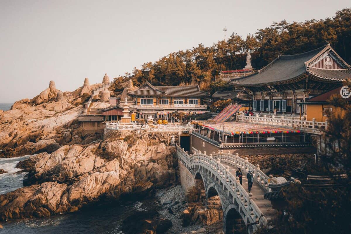 haedong yonggungsa temple by the sea busan